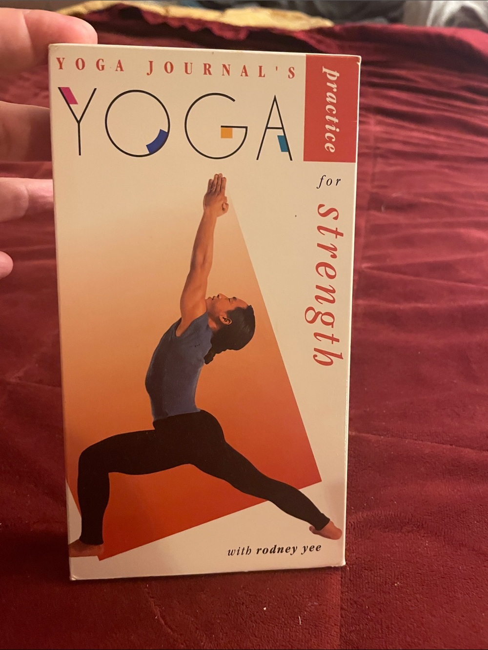 Yoga Journal Yoga Practice for Strength VHS - Coral Accent